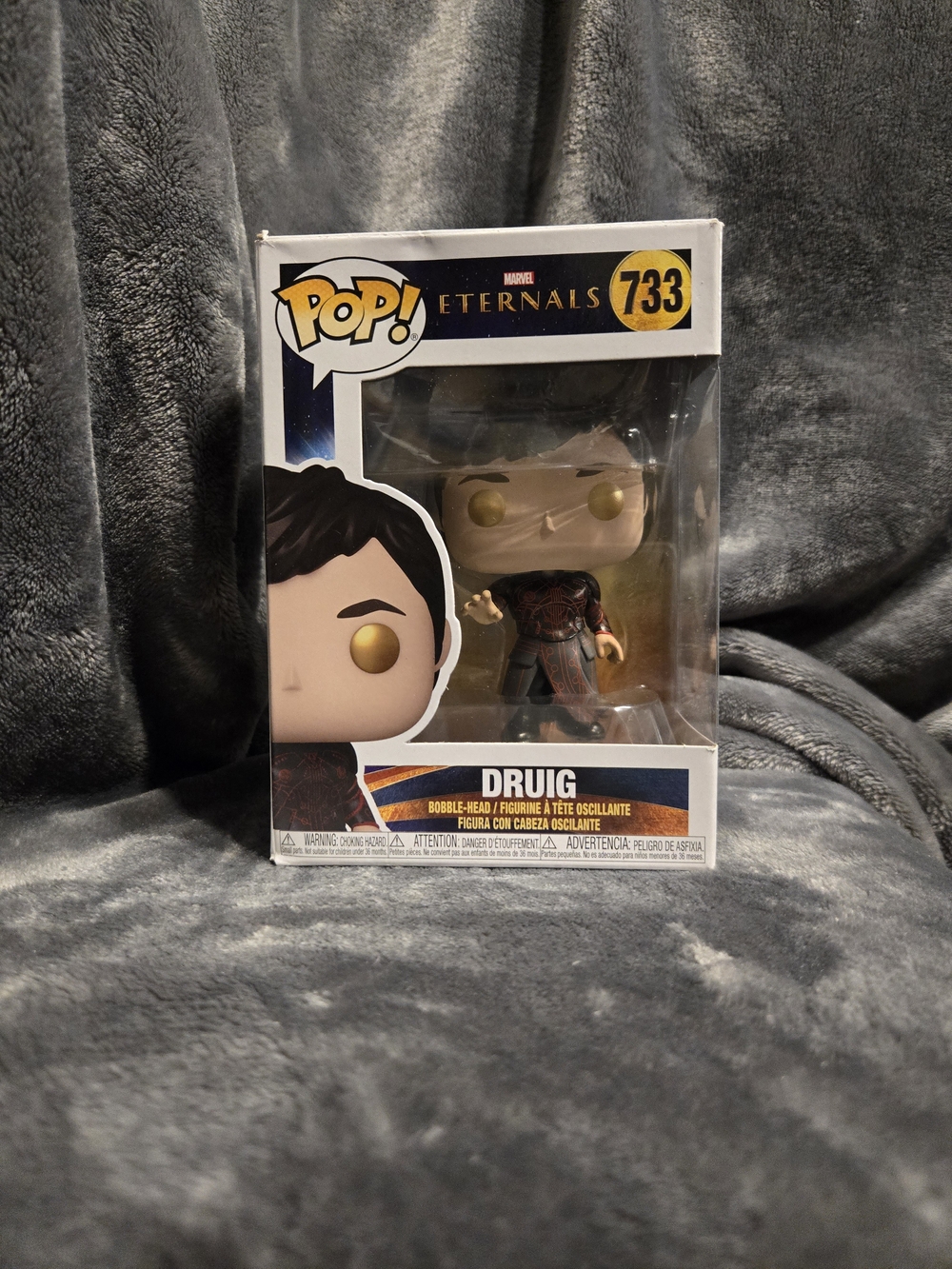 Funko Pop! Druig Vinyl Figure - Gold and Brown Details